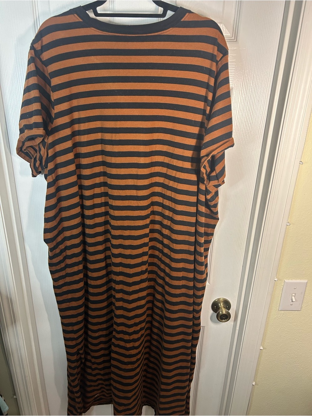 Old Navy Vintage Crew Neck Maxi T-Shirt Dress 4X - Picture 8 of 8